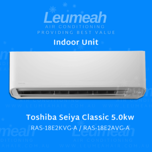 Toshiba RAS-18E2KVG-A RAS-18E2AVG-A Main Image Perfect for a medium living area and large bedroom areas.